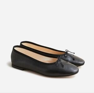 J.crew Women's Zoe Ballet Flats in Leather size 6